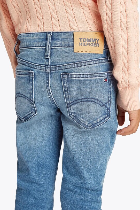 Tommy Hilfiger jeansy dziecięce NORA SKINNY KG0KG08403.PPYA niebieski