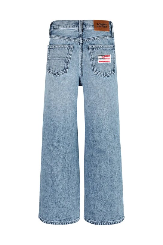 Dziewczynka Tommy Hilfiger jeansy dziecięce MABEL KG0KG08409.PPYA niebieski