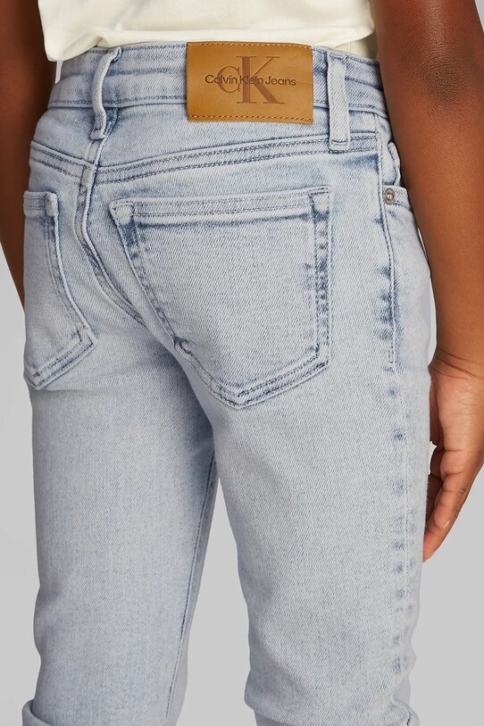 Rifle Calvin Klein Jeans MR SKINNY IG0IG02946.116.PPYA modrá