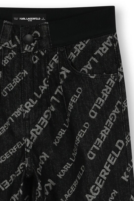 Дитячі джинси Karl Lagerfeld чорний Z30450.114.150
