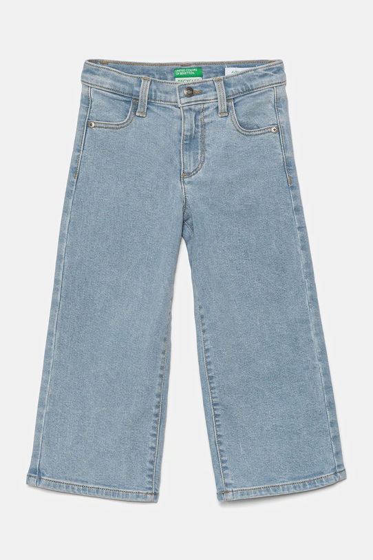 United Colors of Benetton jeans copii Planet friendly albastru 45ONGE02K.P.Seasonal