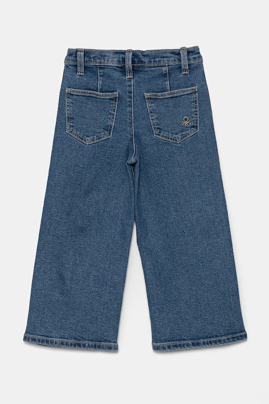 Otroške kavbojke United Colors of Benetton 45ONGE02K.P.Seasonal mornarsko modra SS25