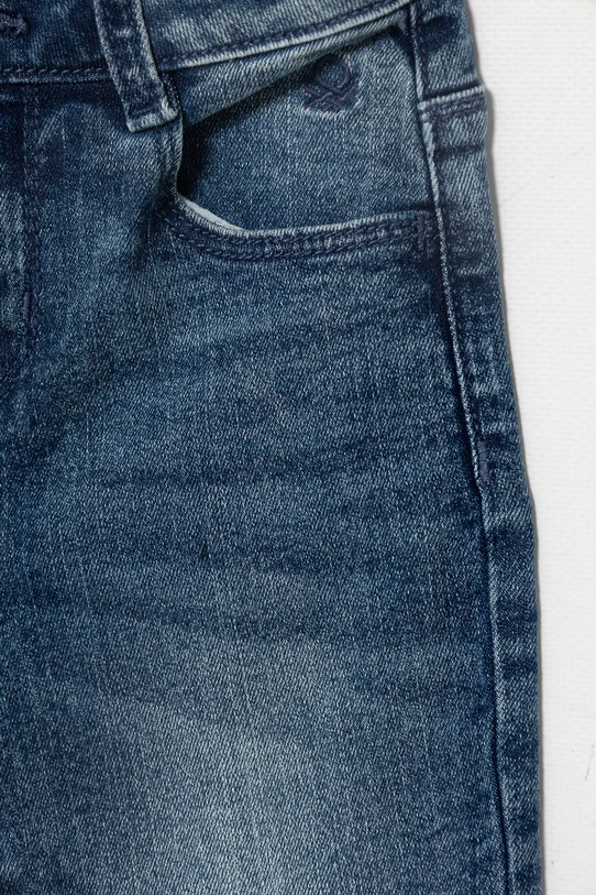 Deklice Otroške kavbojke United Colors of Benetton 4PORGE01W.P.Seasonal mornarsko modra