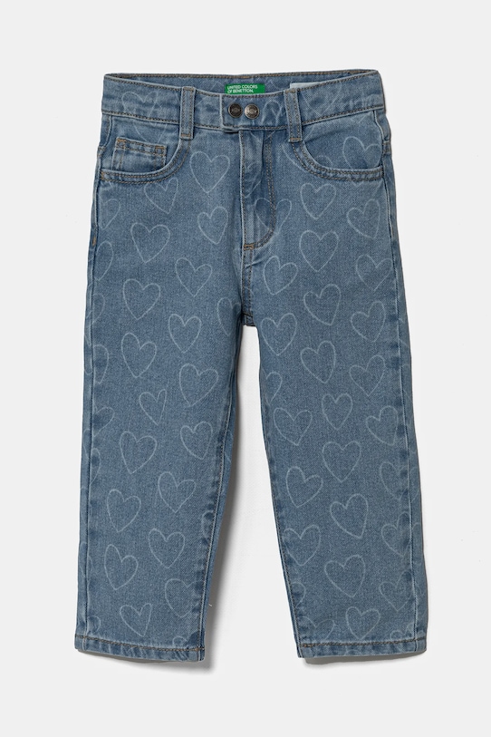 United Colors of Benetton jeans copii jeans albastru 49DAGE02I.P.Seasonal