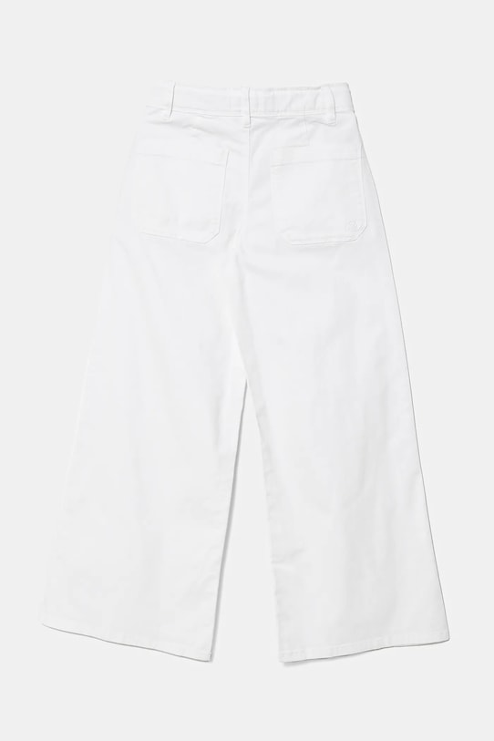 United Colors of Benetton jeans copii 4TCGCE03X.G.Seasonal alb SS25