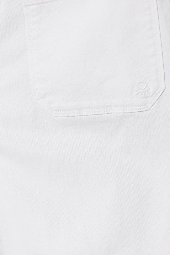 Fete United Colors of Benetton jeans copii 4TCGCE03X.G.Seasonal alb