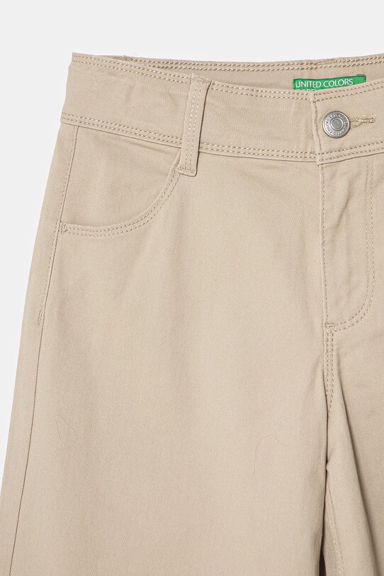 Fete United Colors of Benetton jeans copii 4TCGCE03X.G.Seasonal bej