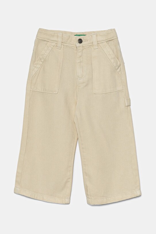 United Colors of Benetton jeans copii reglabil bej 41AQGE02H.P.Seasonal
