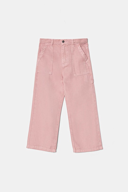 Otroške kavbojke United Colors of Benetton Prijazno od planeta roza 41AQGE02H.P.Seasonal