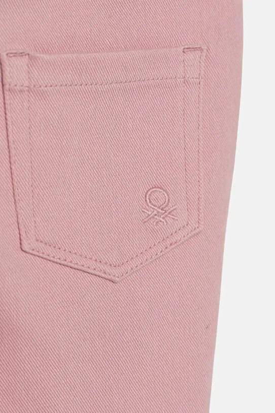 Dziewczynka United Colors of Benetton jeansy dziecięce 46D6GE02D.P.Seasonal różowy