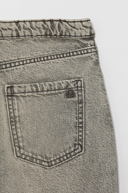 Lány United Colors of Benetton gyerek farmer 4R76CE03V.G.Seasonal szürke