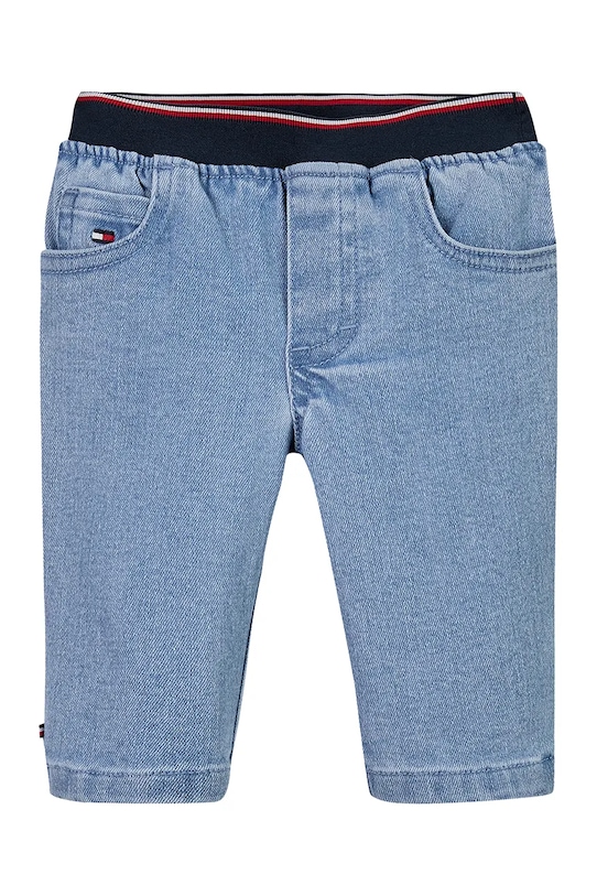 Tommy Hilfiger baba farmer MICRO GLOBAL farmernadrág kék KN0KN01951.PPYA