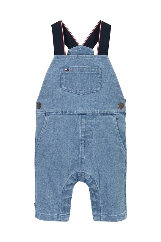 Tommy Hilfiger ogrodniczki dziecięce ogrodniczki niebieski KN0KN01981.PPYA