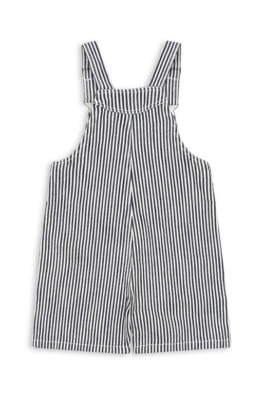 Chłopiec Konges Sløjd ogrodniczki bawełniane dziecięce FENDER OVERALLS GOTS KS102807 czarny