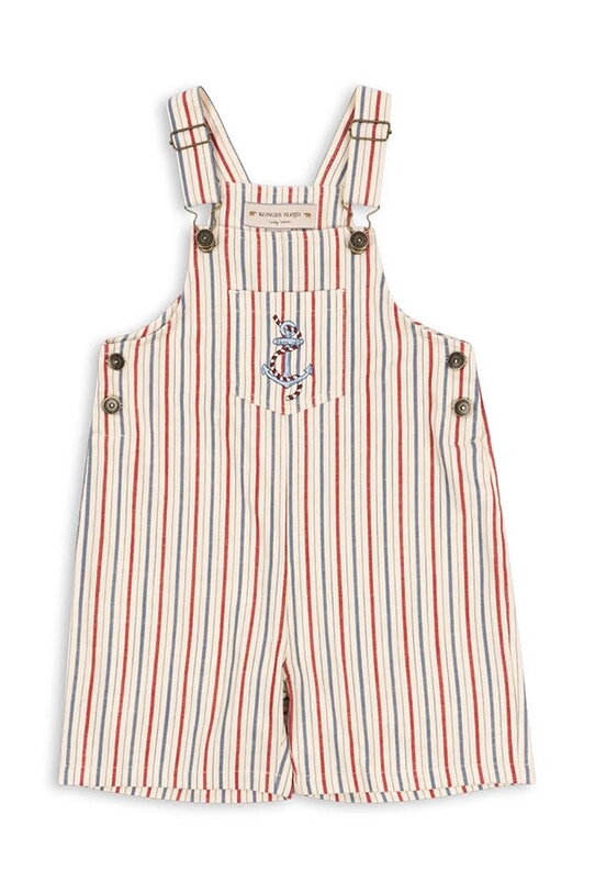 Konges Sløjd jeansy MARLON OVERALL GOTS KS103073 beżowy SS25