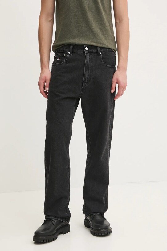 Τζιν παντελόνι Tommy Jeans μαύρο DM0DM21189
