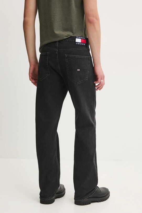 Ρούχα Τζιν παντελόνι Tommy Jeans DM0DM21189 μαύρο