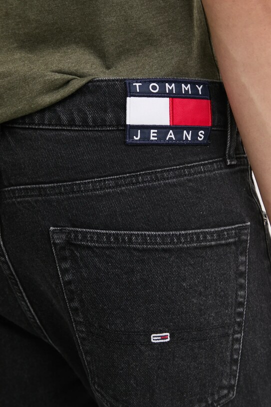Τζιν παντελόνι Tommy Jeans μαύρο DM0DM21189