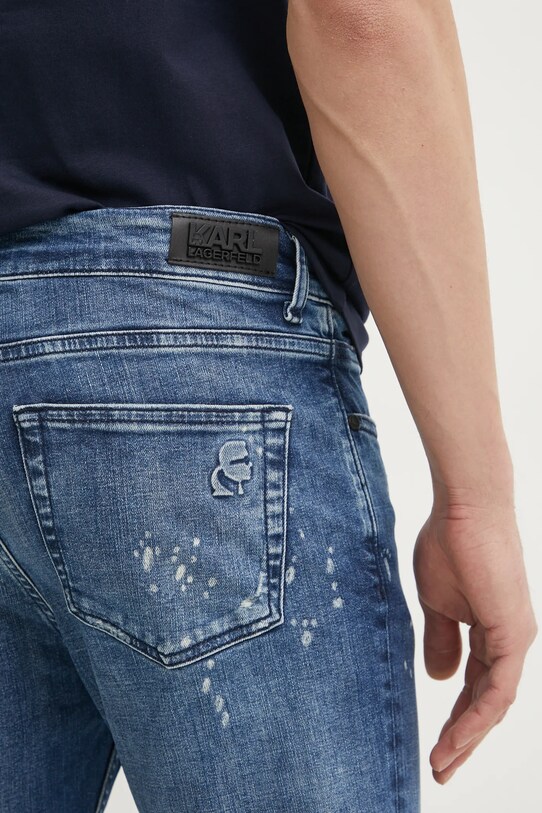 Τζιν παντελόνι Karl Lagerfeld σκούρο μπλε 551832.265801