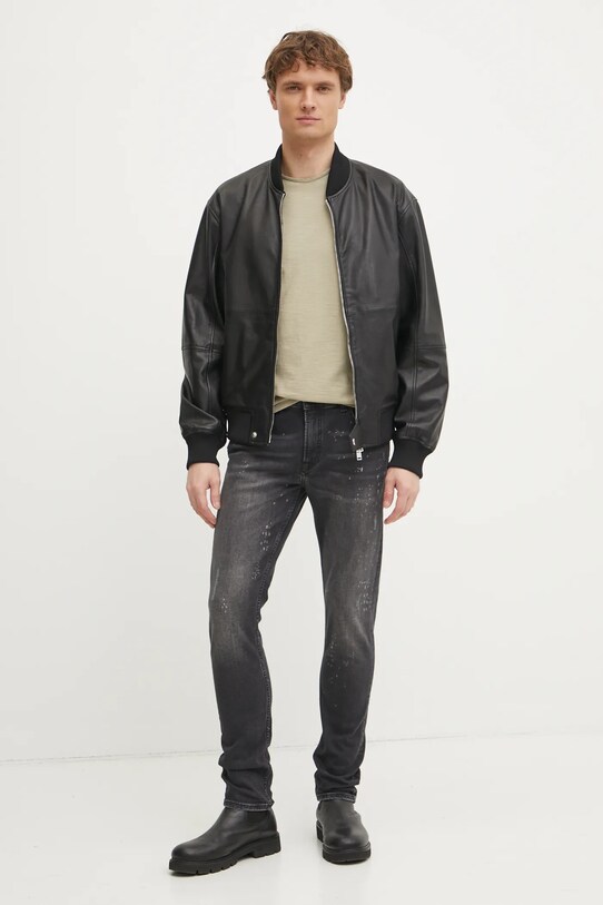 Τζιν παντελόνι Karl Lagerfeld 551832.265801 μαύρο SS25