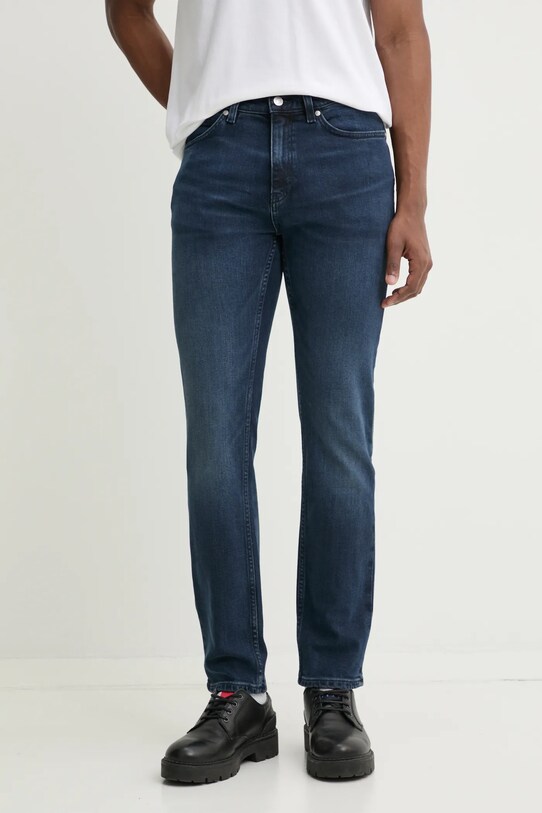 HUGO jeansy granatowy 50530610