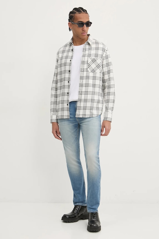 HUGO jeansy 50534822 niebieski SS25