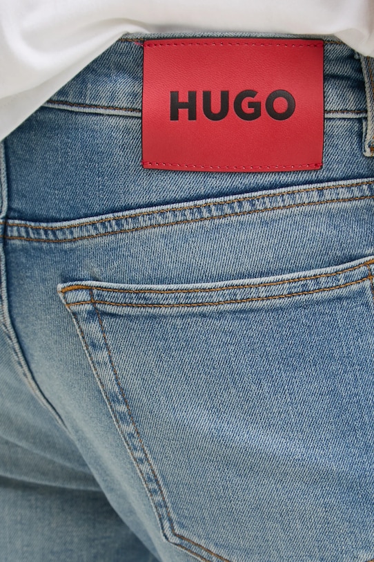HUGO jeansy niebieski 50534822