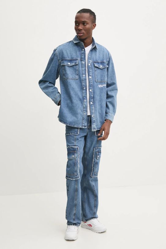 Rifle Karl Lagerfeld Jeans A1M10052 modrá SS25