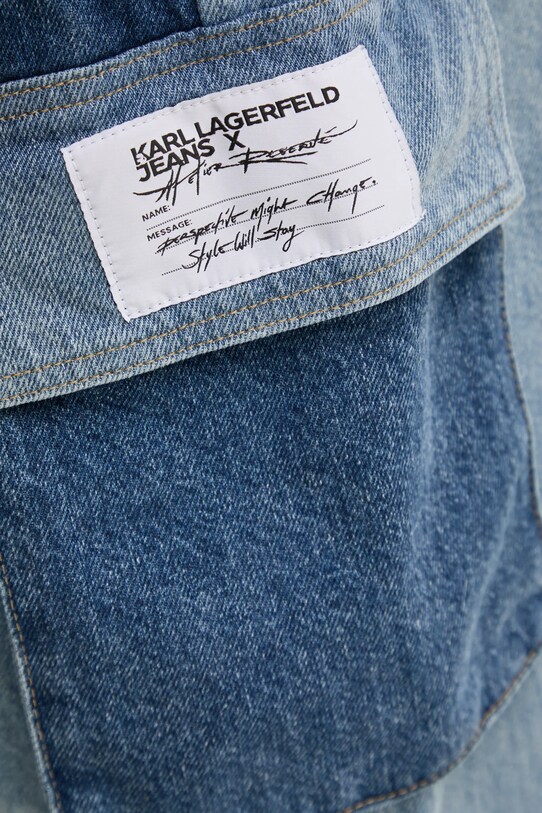 Rifle Karl Lagerfeld Jeans modrá A1M10141
