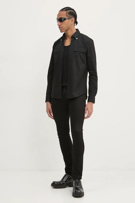 Džíny HUGO 50522145 černá SS25