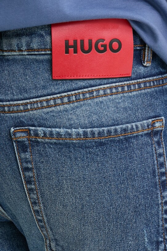 HUGO jeansy niebieski 50530633