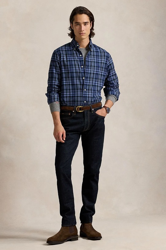 Τζιν παντελόνι Polo Ralph Lauren σκούρο μπλε 710956088