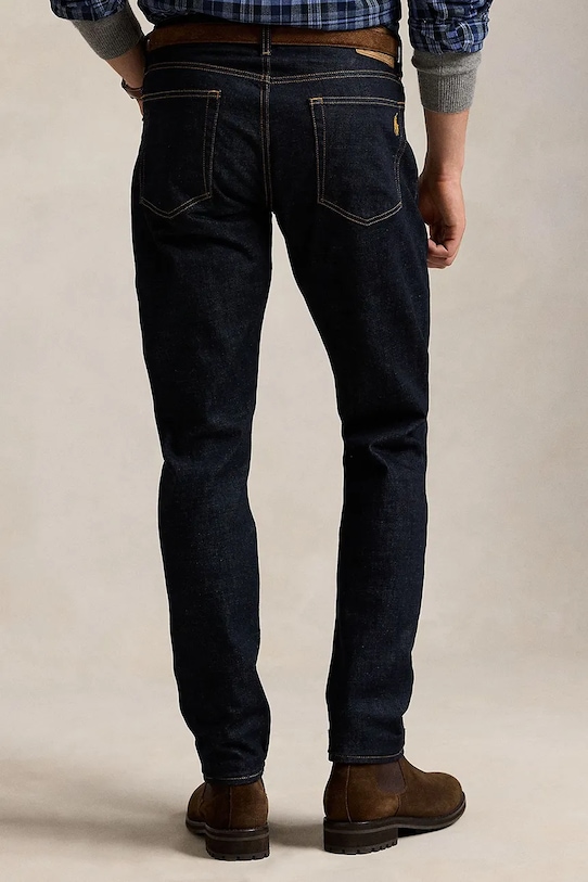 Τζιν παντελόνι Polo Ralph Lauren σκούρο μπλε 710956088