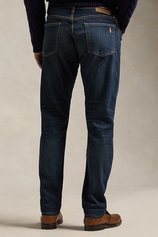 Odzież Polo Ralph Lauren jeansy 710956090 niebieski