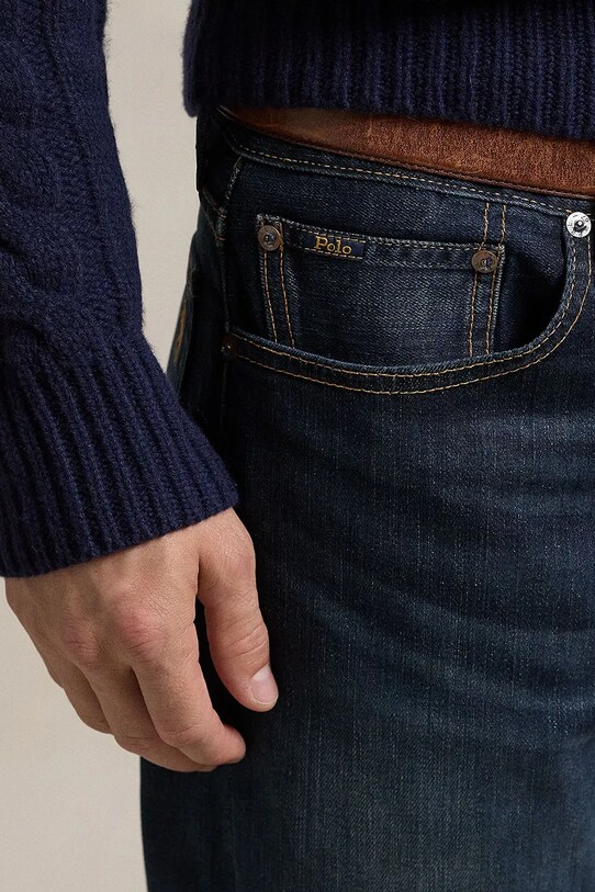 Polo Ralph Lauren jeansy niebieski 710956090