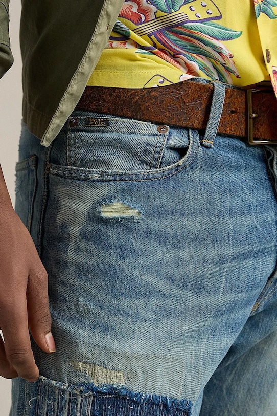 Τζιν παντελόνι Polo Ralph Lauren 710956603 μπλε