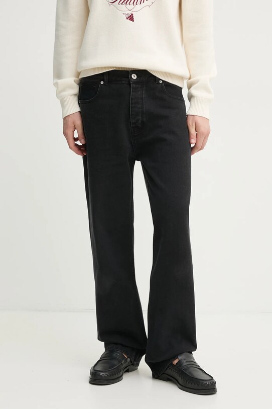 Drôle de Monsieur jeans Le Jean Noir negru F.BP164.CO187.BL