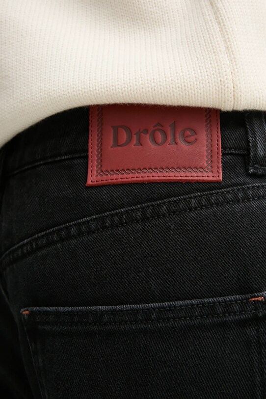 Drôle de Monsieur jeans Le Jean Noir negru F.BP164.CO187.BL