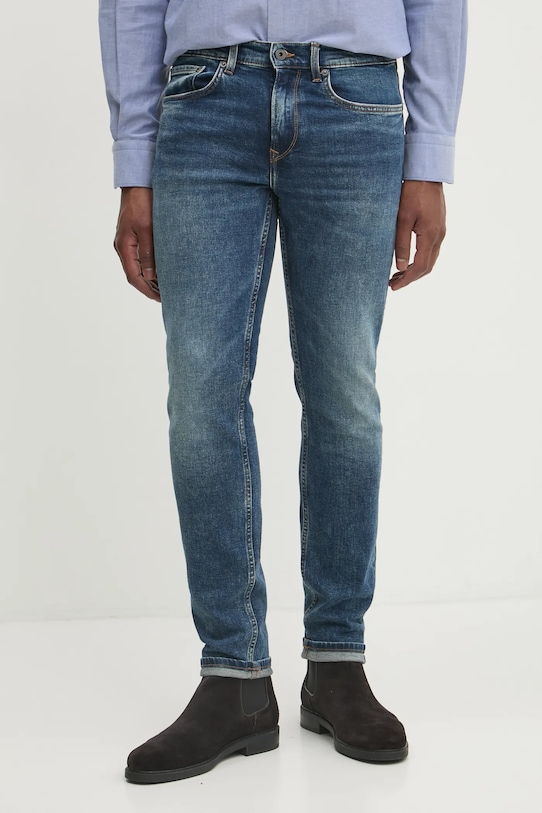 Pepe Jeans jeansi SLIM JEANS HATCH albastru PM207388EF5