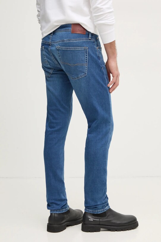 Odzież Pepe Jeans jeansy SLIM GYMDIGO JEANS TRACK PM207389HV1 niebieski