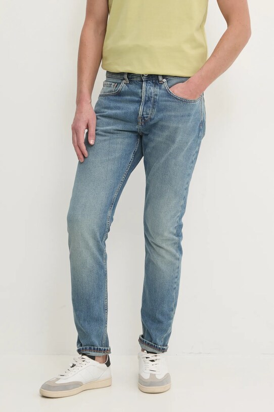 Pepe Jeans jeansy TAPERED JEANS CALLEN niebieski PM207392IB0
