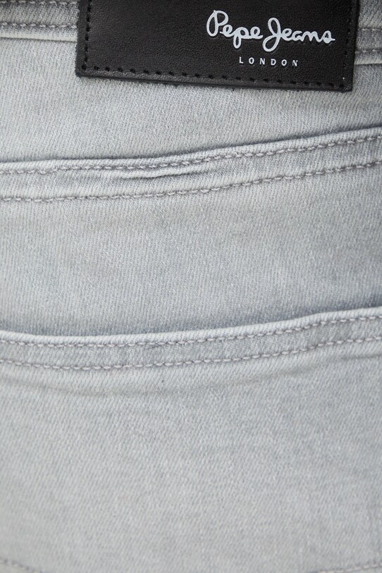 Pepe Jeans jeansy STRAIGHT JEANS CASH szary PM207393UM2