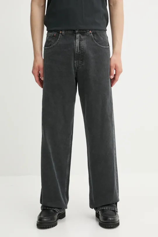 Τζιν παντελόνι MM6 Maison Margiela μαύρο SH0LA0010