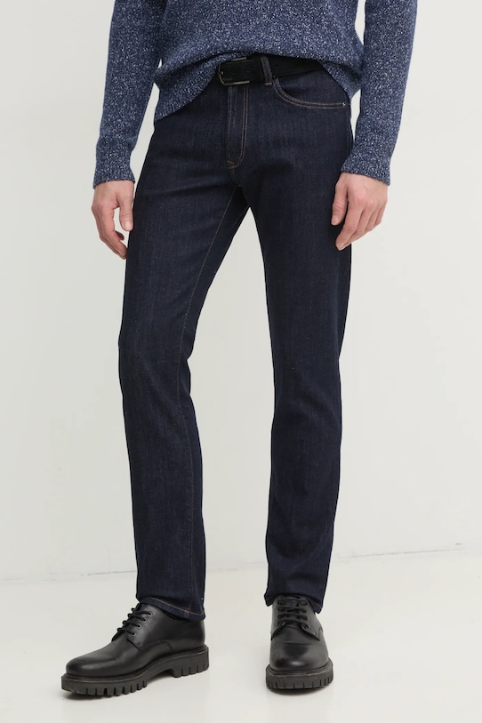 Hackett London jeansy granatowy HM212528R