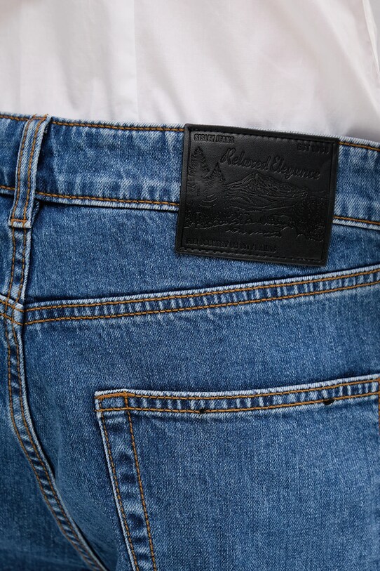 Sisley jeansy granatowy 4MCPSE02H