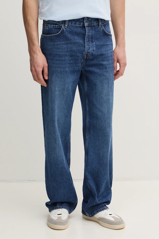 Džíny Sisley námořnická modř 4W3TSE02L