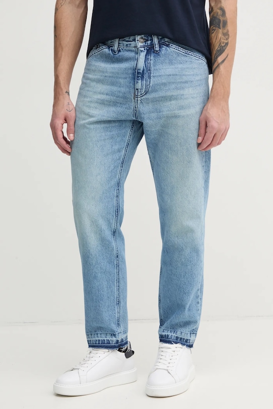 Sisley jeansy niebieski 4YRZSE02Q