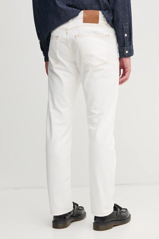 Odzież Sisley jeansy 48M0SE02P beżowy