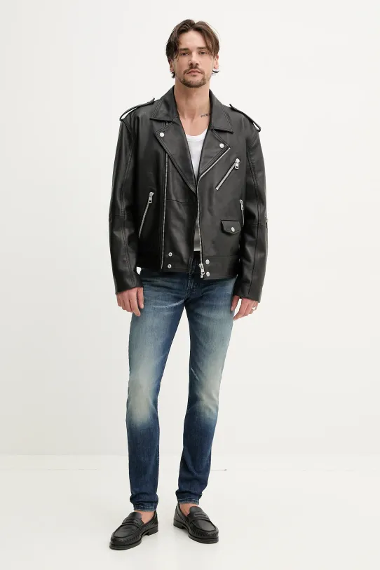Diesel jeans 1979 SLEENKER L.32 TROUSERS A03594.0BMBP blu SS25