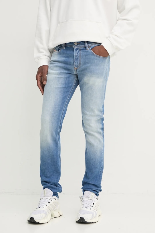 Diesel jeansy 1979 SLEENKER L.32 TROUSERS niebieski A03594.0BMBQ